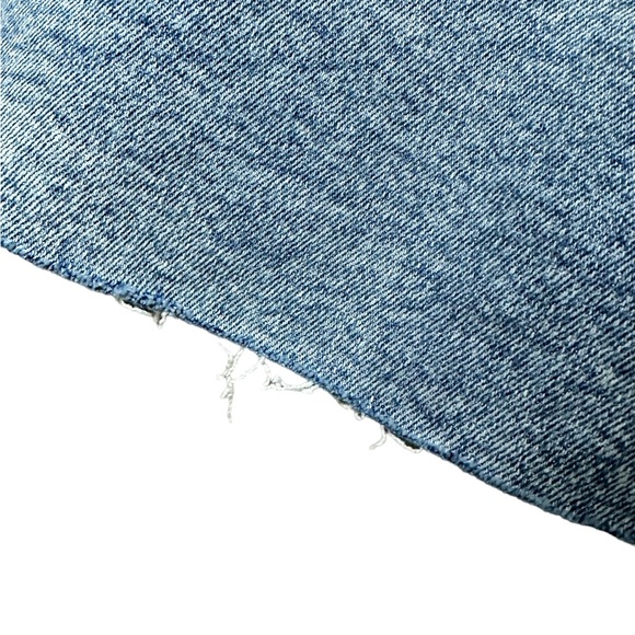 High Rise Bermuda Stretch Denim Short Size 17 Ava & Viv NWOT - Picture 2 of 11